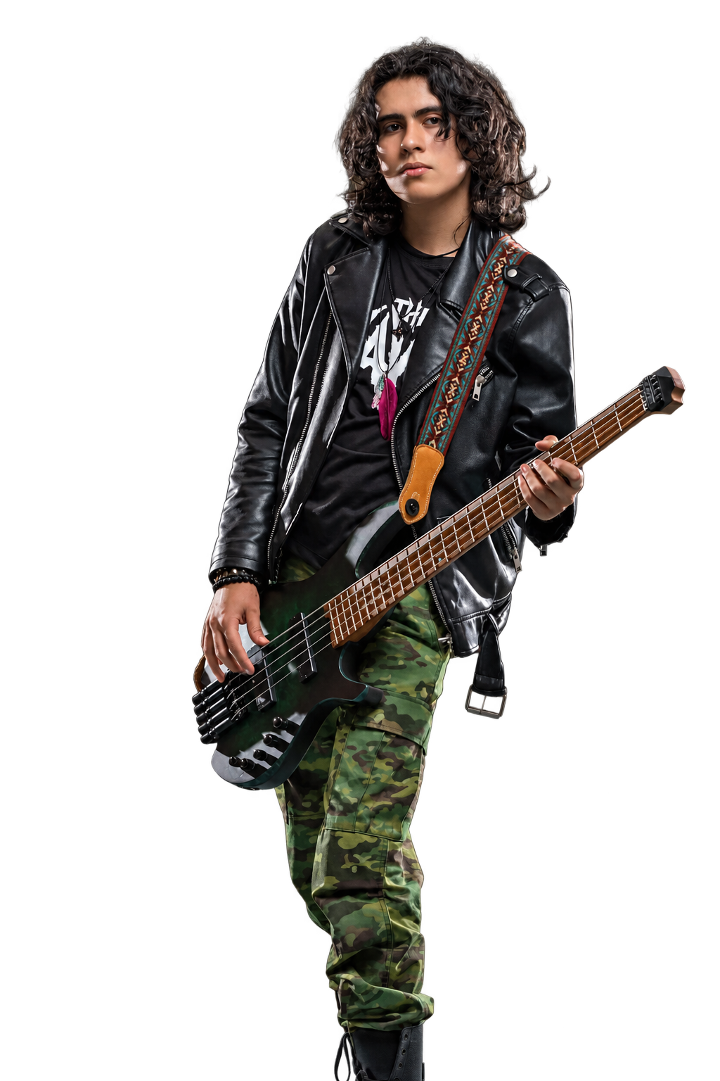 Ariel, bajo de The Wave
